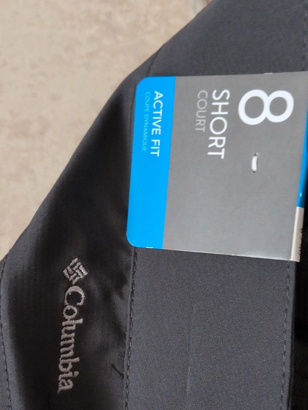 Columbia Omni Shield Womens Gray Court Shorts Size 8 NWT - Picture 4 of 5